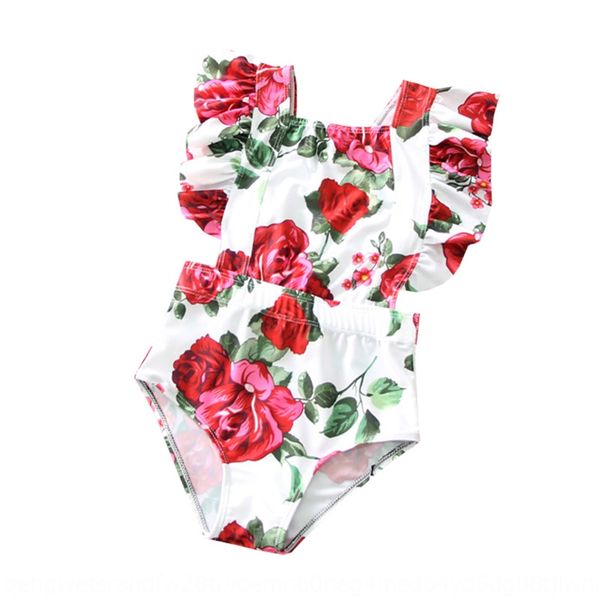 

children baby baby girl swimsuit conjoined girl cute little princess spring swimsuit, White;black