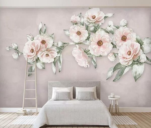 

self-adhesive] 3d flower 18457 wall paper mural wall print decal murals
