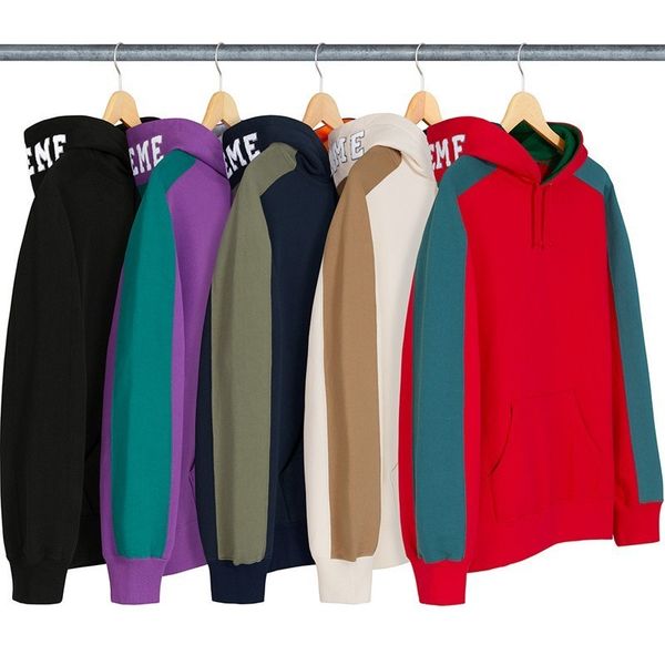 Paneled Hooded Sweatshirt Paneled Hooded Sweatshirt