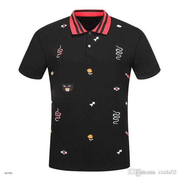 

new italy shirt t-shirt high street embroidery t shirts for men embroidered shirt shirt men