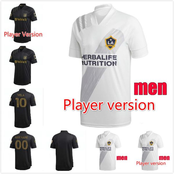 

mls 20 21 player version los angeles galaxy 5 stars home soccer jersey chichzrito la galaxy soccer shirts 2020 football uniforms, Black;yellow
