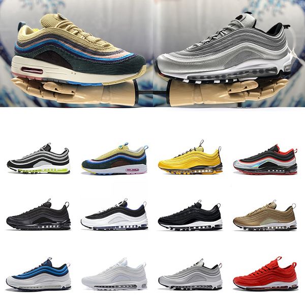 

New Laser Fuchsia Sean Wotherspoon Silver Bullet Running Shoes Red Leopard Bright Citron Fashion Mens Womens Trainers Sports Sneakers