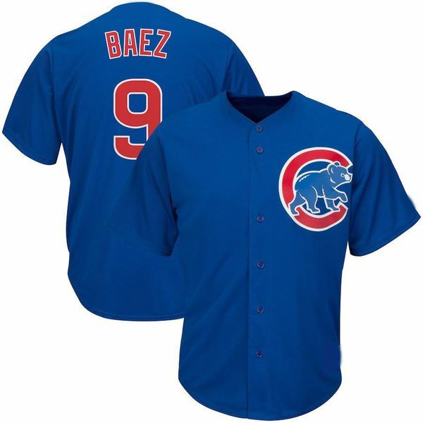 

Chicago 6 Stroman 13 Perez Cubs 9 Baez 20 Donaldson 22 Kershaw 44 Rizzo 66 Puig Blue White Mens Home Cool Jerseys