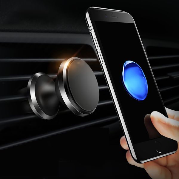 

magnetic car phone holder automotive air vent mount cell phone stand magnet auto dashboard smartphone support bracket accessory