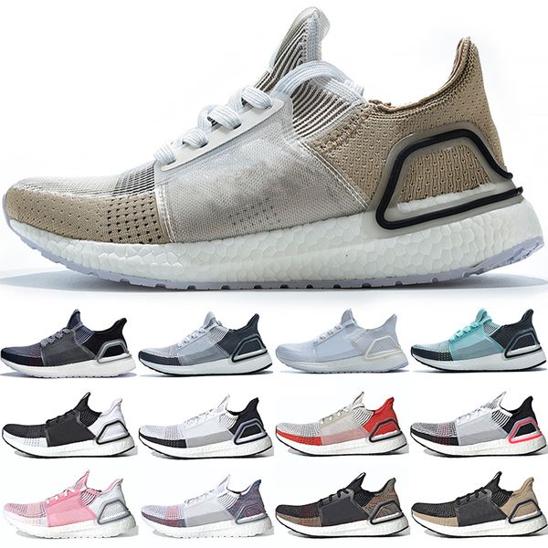 

2019 ultra boost 19 men women running shoes ultraboost triple white laser red dark pixel core black designer trainer sport sneaker