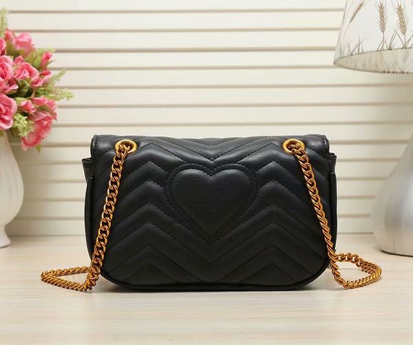 

2018 Designer Luxury Famous Brand Bag Leather Chain Bags Women Crossbody Messenger Bag Mini Fashion High Quality