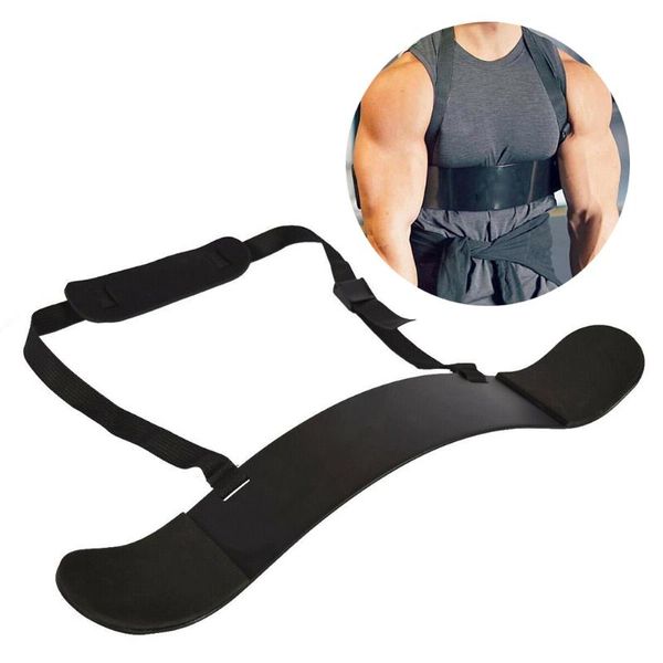 

gym bicep curl bomber fixed trainning fitness adjustable weight lifting arm blaster steel equipment easy apply