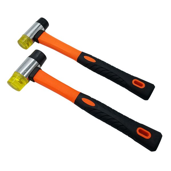 

1pc 25mm 30mm installation hammer double sided rubber mallet face home improvement diy household hand tool