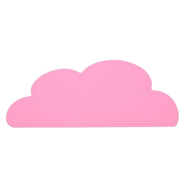 

Cute Silicone Baby Placemat Kid Cloud Shaped Plate Mat Waterproof Non-slip Table Mat for Baby Feeding Dinner Plate Tableware Pad