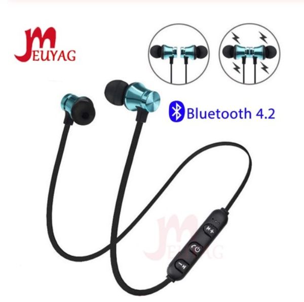 

magnetic wireless bluetooth earphone xt11 music headset phone neckband sport earbuds earphone with mic for iphone samsung