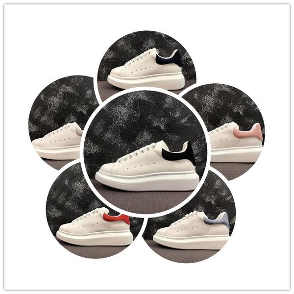 

2020 designer shoes for men women fashion platform sneakers triple white black leather suede mens comfortable flat casual shoe