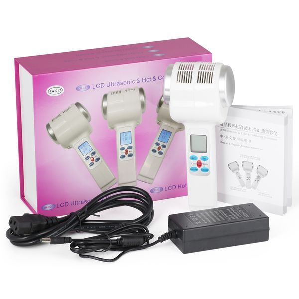 

foyying ultrasonic lcd cryotherapy cold hammer, lymphatic face tighten lifting massager, facial beauty salon equipment