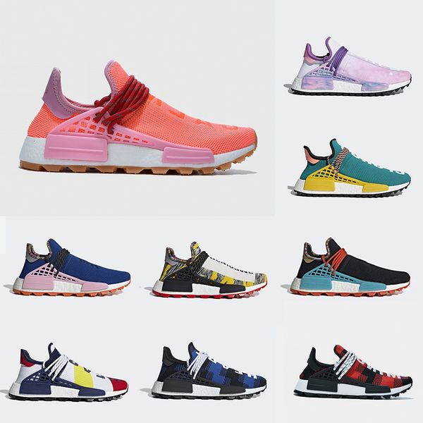 

cool sun calm solar pack hu inspiration human race men running shoes pharrell williams blue core black women mens sports sneaker 36-45