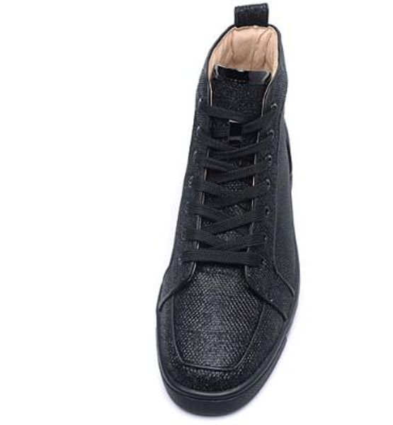 

2018 spring/fall black red bottom sneakers rantus glitter glitta mens sneakers rantus orlato red sole men shoes lovers wedding t07