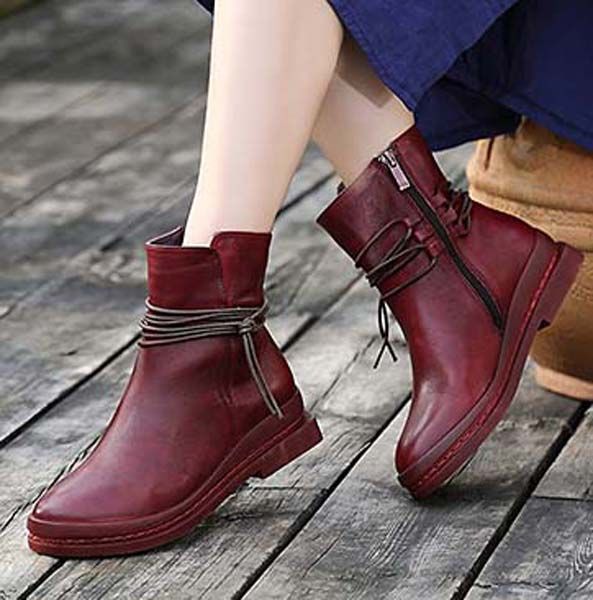 

snow boots new color matching round head women plus velvet cotton boots female martin casual wild non-slip women's booties m48, Black