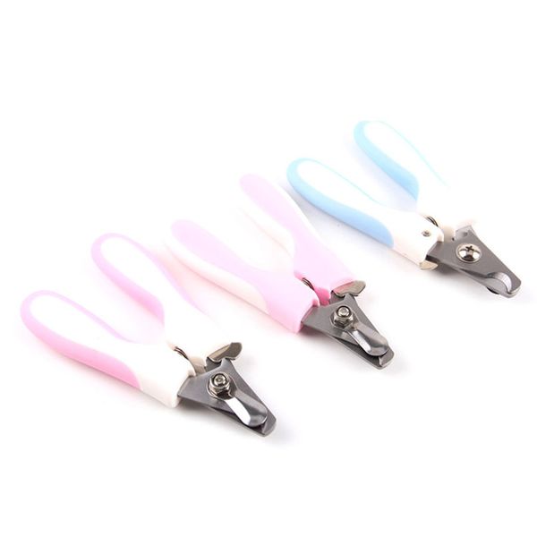 

professional pet cat dog nail clipper cutter stainless steel grooming scissors clippers for animals cats dogs with lock s m size