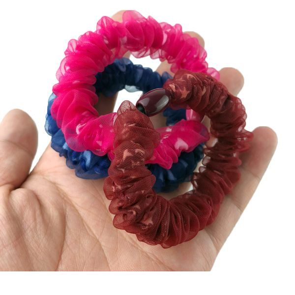 100 pezzi mix colori primavera calda ed estate ragazza corda piccolo anello per capelli dolce e fresco accessori per scrunchie da donna