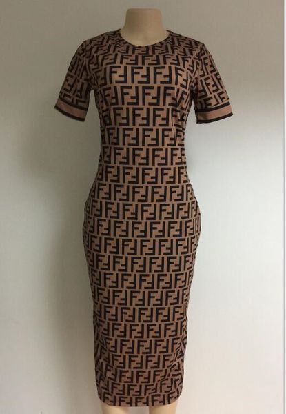 

luxury women dresses monster print short sleeve dresses lady designer clothing club skinny dresses, Black