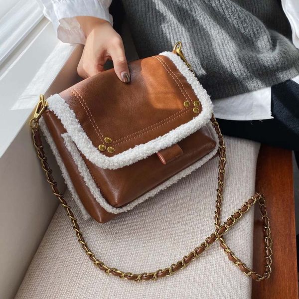 

women small satchels bag hand shoulder bag pu leather patch fur handbags large capacity messenger crossbody bags for women 2019