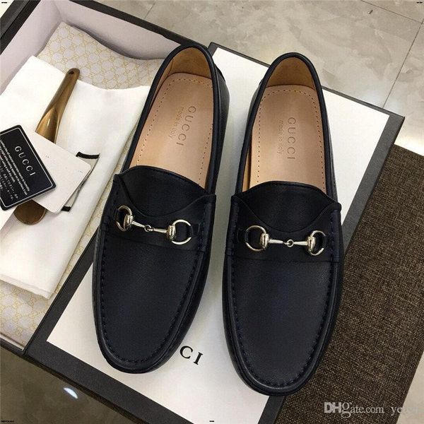 

21fw men loafers luxury party shoe soft moccasins big size 38-46 leather shoes men flats gommino driving shoes slip on lazy shoes madaj, Black