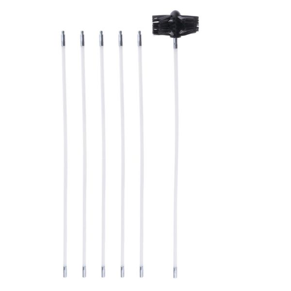 

dryer duct cleaning kit lint remover brush + bendable rods