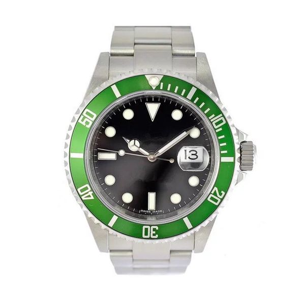 

Selling male watch 16610 green ring automatic mechanical watch inner ring no word jf boutique 40mm luxury watch 3135