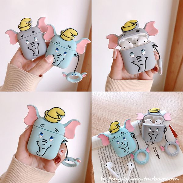 

Cute cartoon oft ilicone doll ca e for apple airpod ca e wirele bluetooth earphone cover 19 tyle