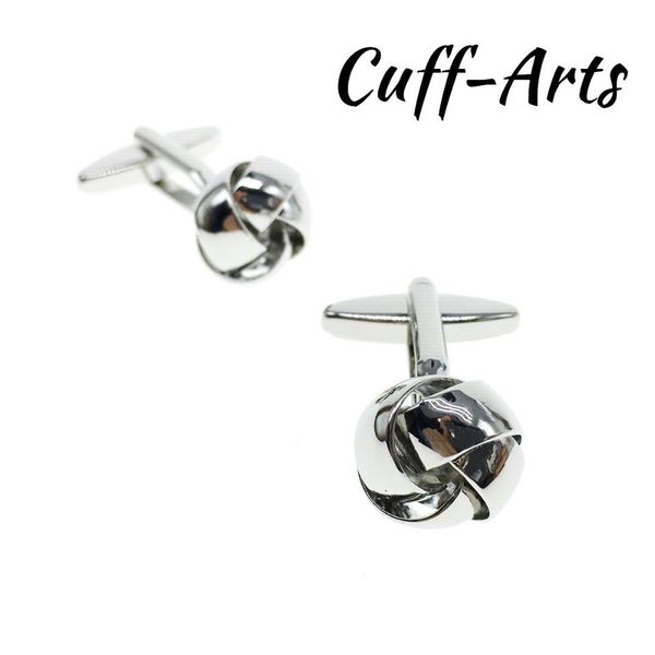 

cufflinks for men knot cufflinks for men fashion knot design brass ale with gift box by cuffarts c20078, Silver;golden