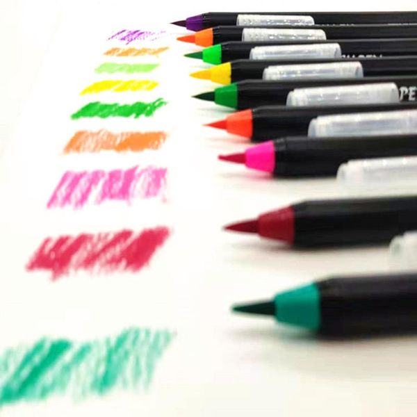 

48 brush head watercolor pens professional quality