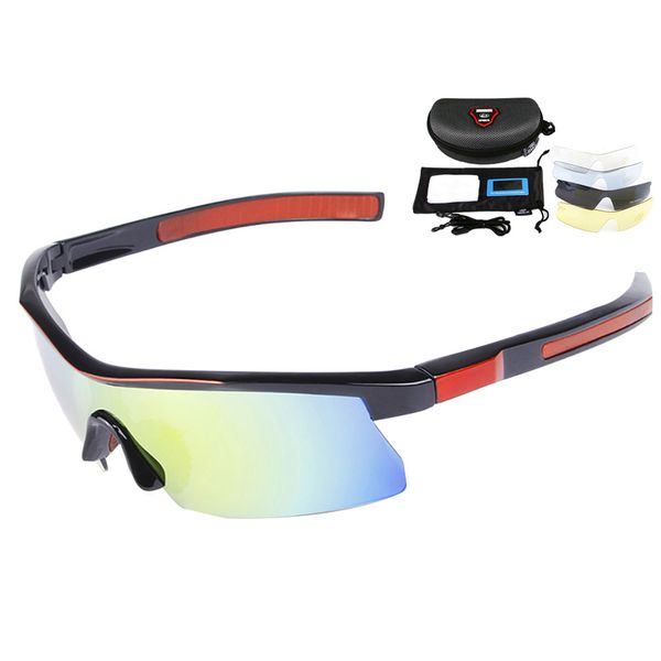 

cycling glasses eyewear polarized cycling sunglasses mountain road bike bicycle glasses tr90 goggles uv400 ciclismo 5 lens
