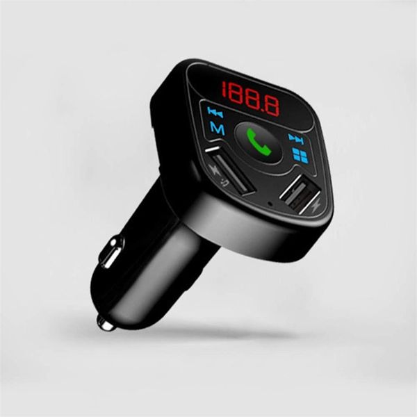 

leory car bluetooth mp3 audio receiver fm lcd display mp3 dual-load usb multi-function music player
