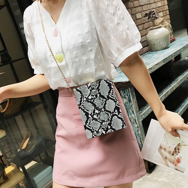 

sleeper #w401 2019 fashion ladies trend serpentine classic wild box messenger bag shoulder bag design gift ing
