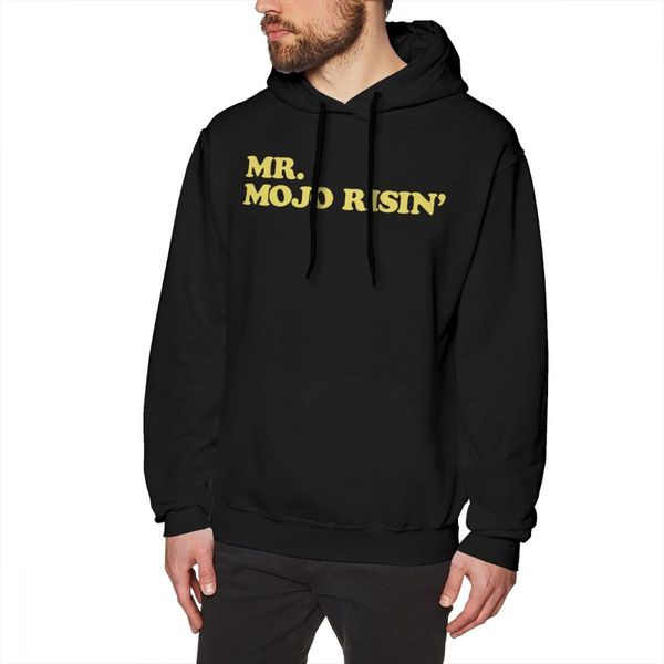 

The Doors Hoodie The Doors Mr Mojo Risin Hoodies Autumn Cool Pullover Hoodie Grey Cotton Male Long Length Loose Hoodies