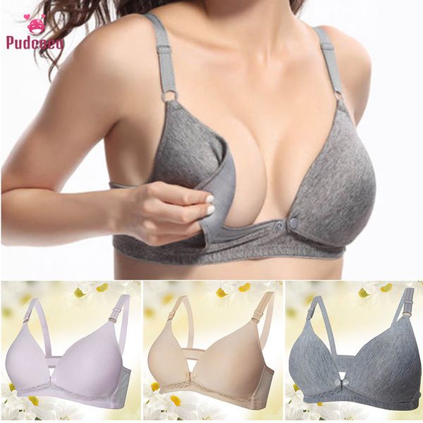 

2019 беременность одежда для беременных бюстгальтеры беременные женщины фитнес бюстгальтер мама нижнее белье грудное вскармливание кормление, White