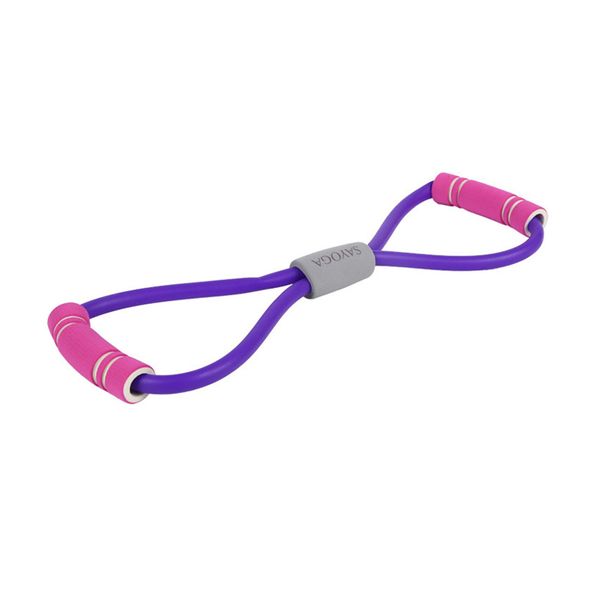 

resistance bands 8 word chest developer yoga equipment male female household rope workout stretching elastic fitness equipments