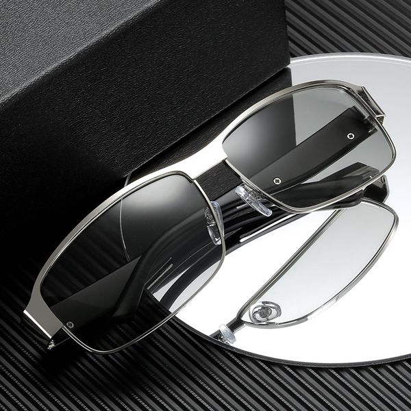 

2020 новый европейский тренд красивые мужские поляризованные солнцезащитные очки 8485 цвет ретро классические очки для вождения со всеми вид, White;black