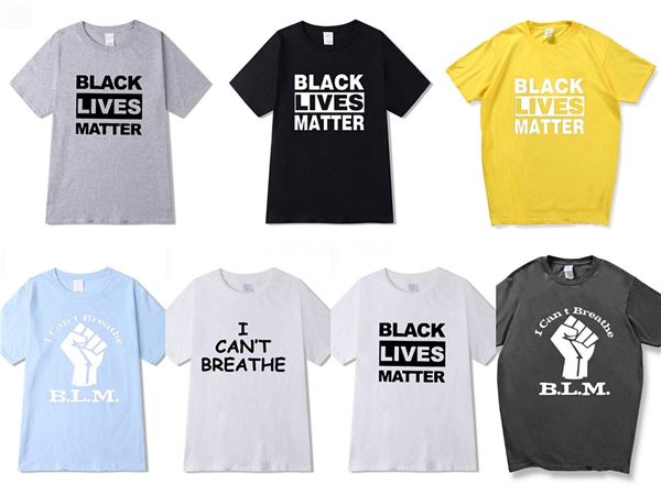 

i cant breathe2020 summer designer t shirts for men eyes letters embroidery t shirt mens clothing brand short sleeve tshirt women t #59, White;black