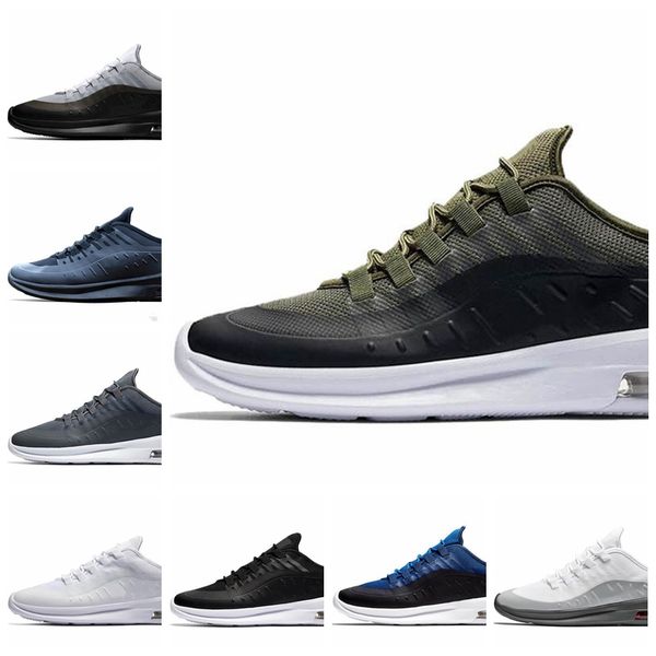 

2018 new mens designer axis 98s running shoes triple s black white deep blue cool grey men women casual sports sneakers