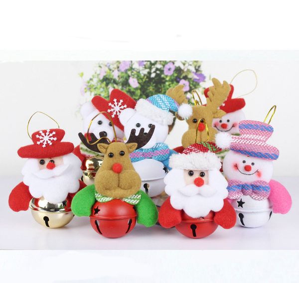 

Санта-Клаус Снеговик Кукла Кулон Рождественская Елка Украшения Аксессуары Рожде