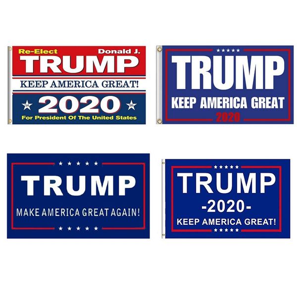 2020 Trump 2020 Keep America Great Flag 3x5 Ft Polyester Printed