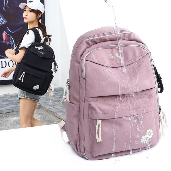 

casual school bags for girls women backpacks fashion school nylon backpack schoolbag backpack child kids bag mochila