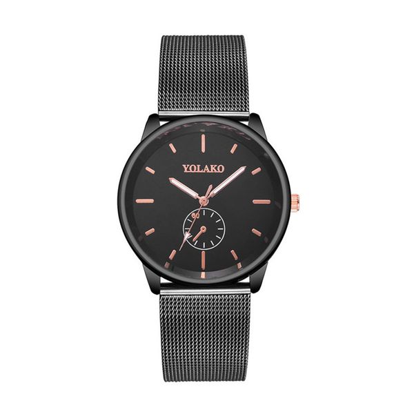 

yolako fashion mens watches 2019 quartz male watch british style casual men clock wristwatch relogio masculino a4, Slivery;brown
