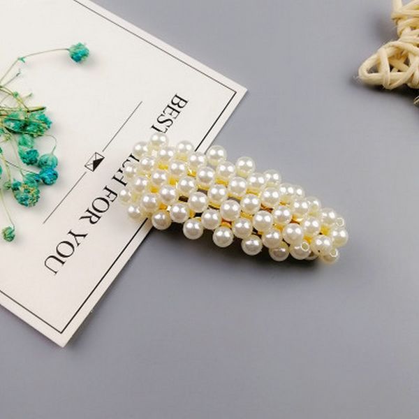 

pearl цветок заколки для волос заколка hairclip шпильки pearl white лол аксессуары для волос molletta perlato гиганте zaydc, Black;brown