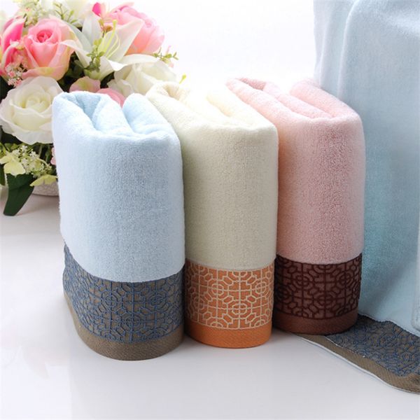 

2019 cotton towel wipes 34*75cm thick soft wholesale textiles 100g ing