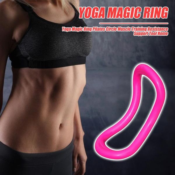 

yoga magic ring pilates circle muscle training resistance support tool home