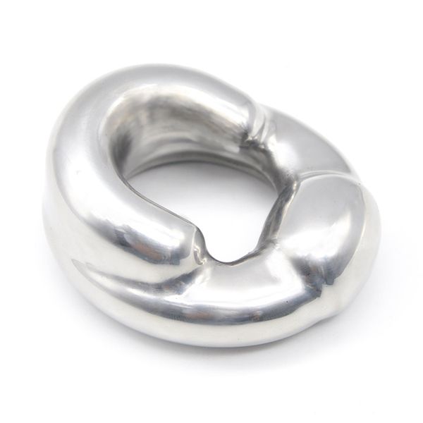 

500g stainless steel cock ring pendant metal ball stretcher scrotal training testicle fetish play bondage gear toy for men xcxa334