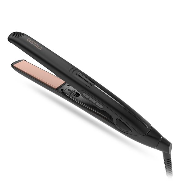 

gustala eps801 professional fast heating hair straightener work dating salon styling tool, Black