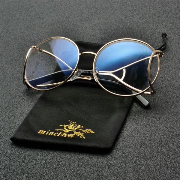 

mincl fashion oversized pilot sunglasses women uv400 retro brand designer big frame sun glasses for female ladies eyewear nx, White;black