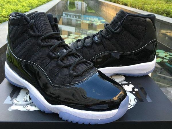 

2020 est 11 space jam 45 men casual shoes authentic concord 45 black white 378038 -003 real carbon fiber sneakers with box