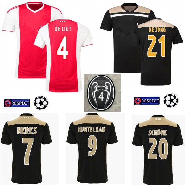 

18 19 ajax occer jer ey de jong tadic 2018 2019 fc occer jer ey dolberg huntelaar ziyech 18 19 football hirt netherland voet uniform